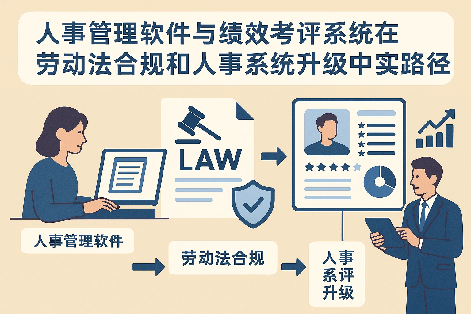 人事管理软件与绩效考评系统在劳动法合规和人事系统升级中的实践路径