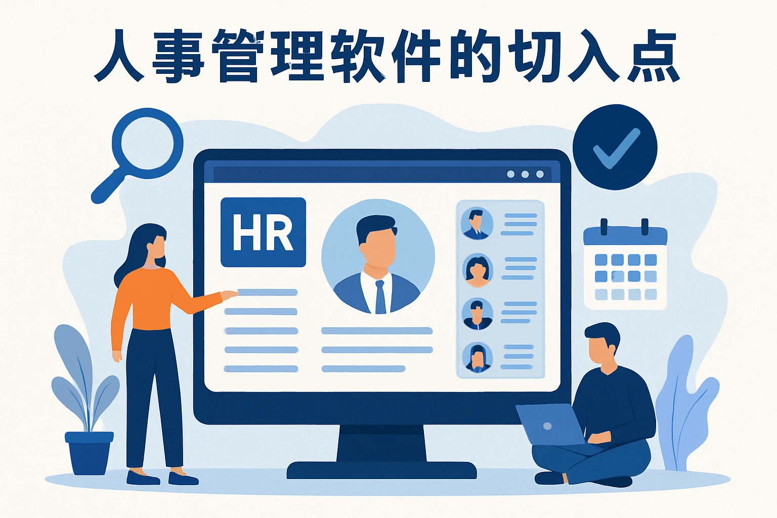 人事管理软件的切入点