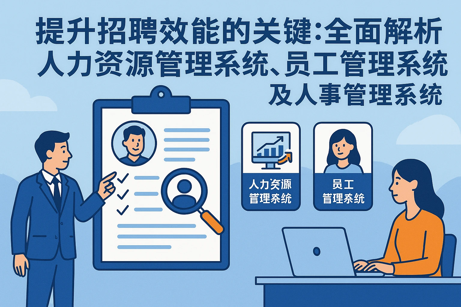 提升招聘效能的关键：全面解析人力资源管理系统、员工管理系统及人事管理系统云端版