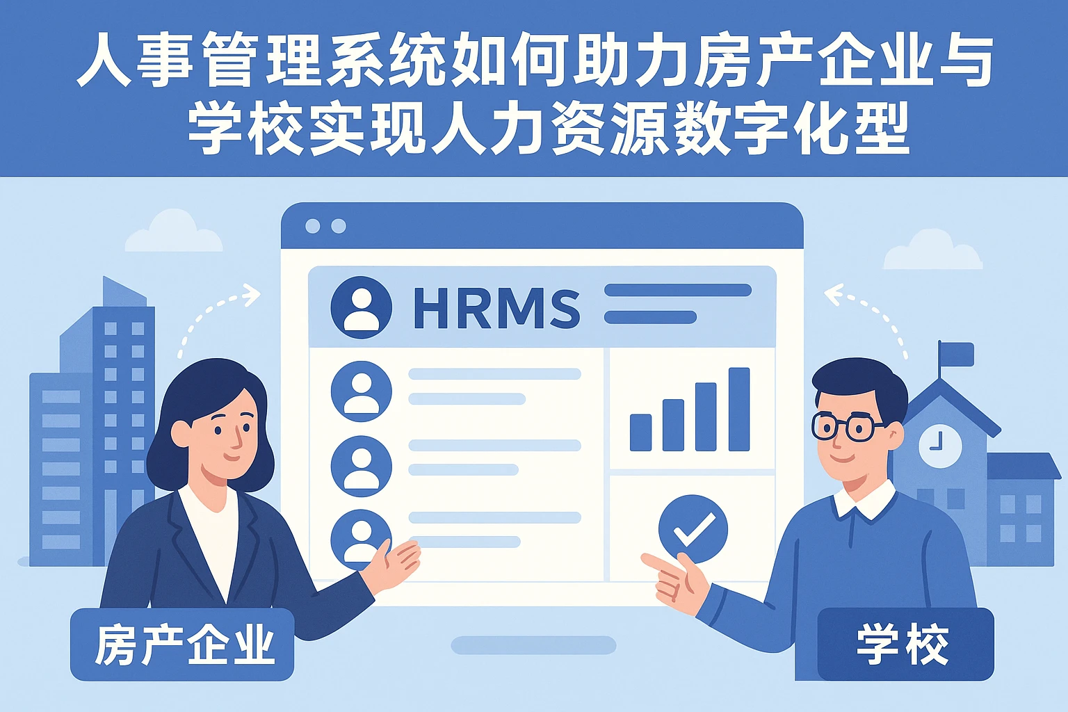 人事管理系统如何助力房产企业与学校实现人力资源数字化转型