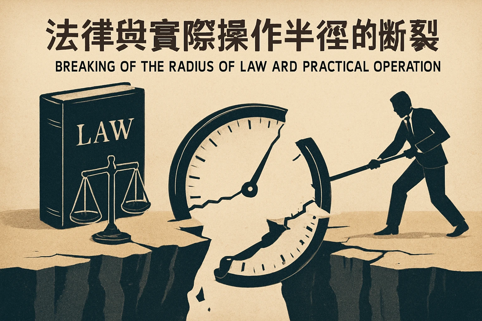 法律与实际操作半径的断裂