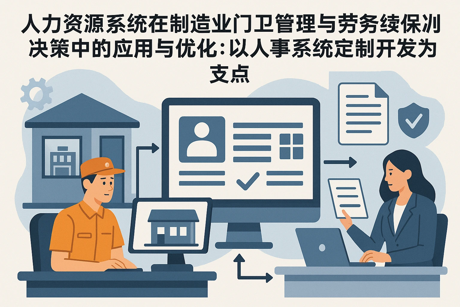 人力资源系统在制造业门卫管理与劳务续保决策中的应用与优化：以人事系统定制开发为支点