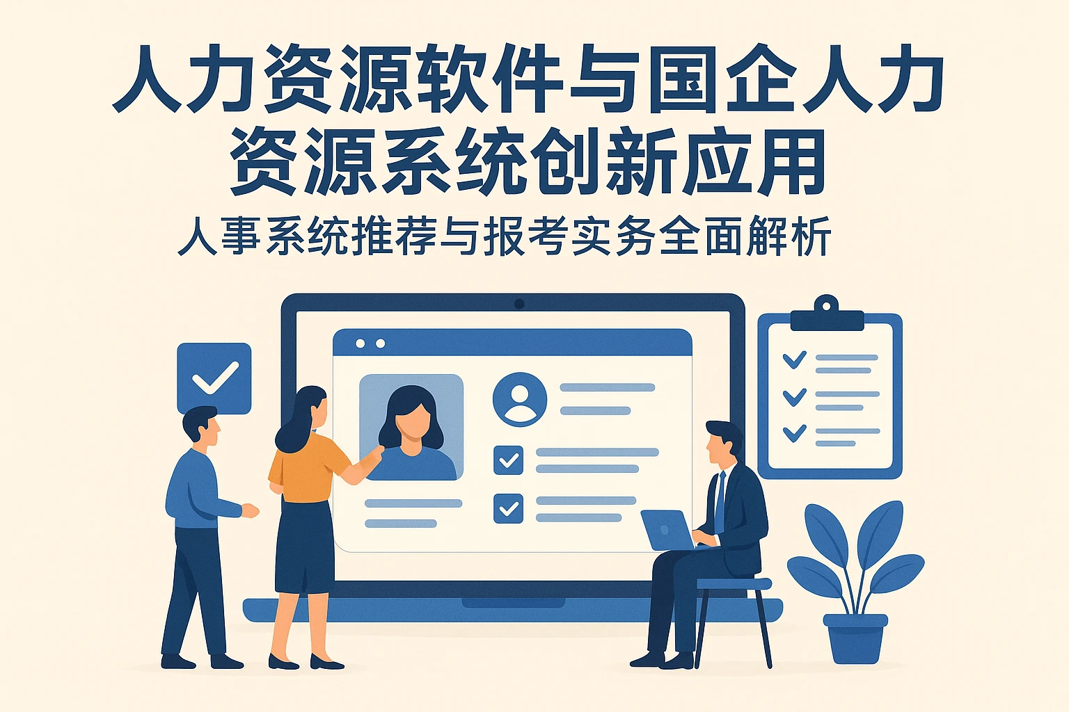 人力资源软件与国企人力资源系统创新应用——人事系统推荐与报考实务全面解析