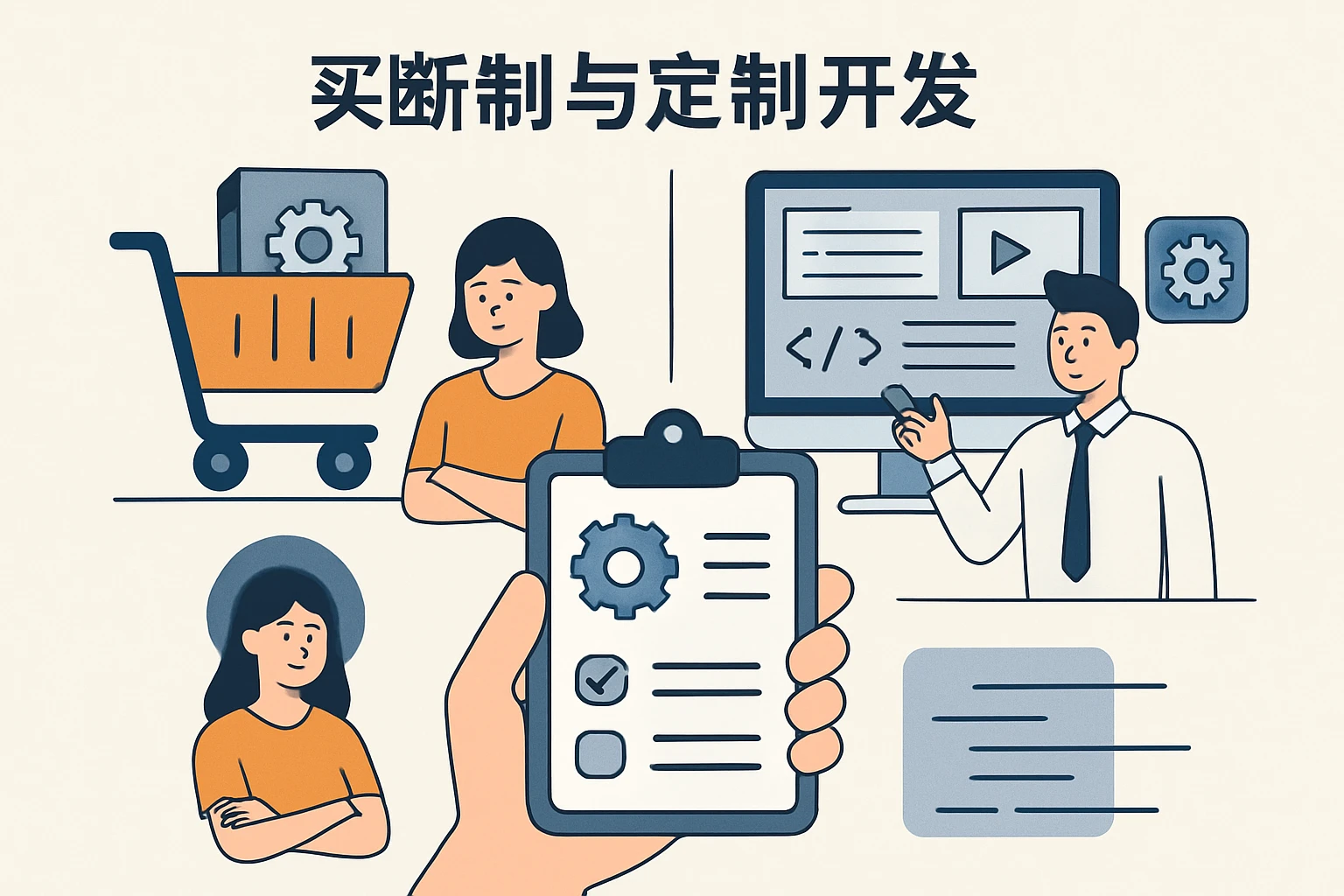 买断制与定制开发