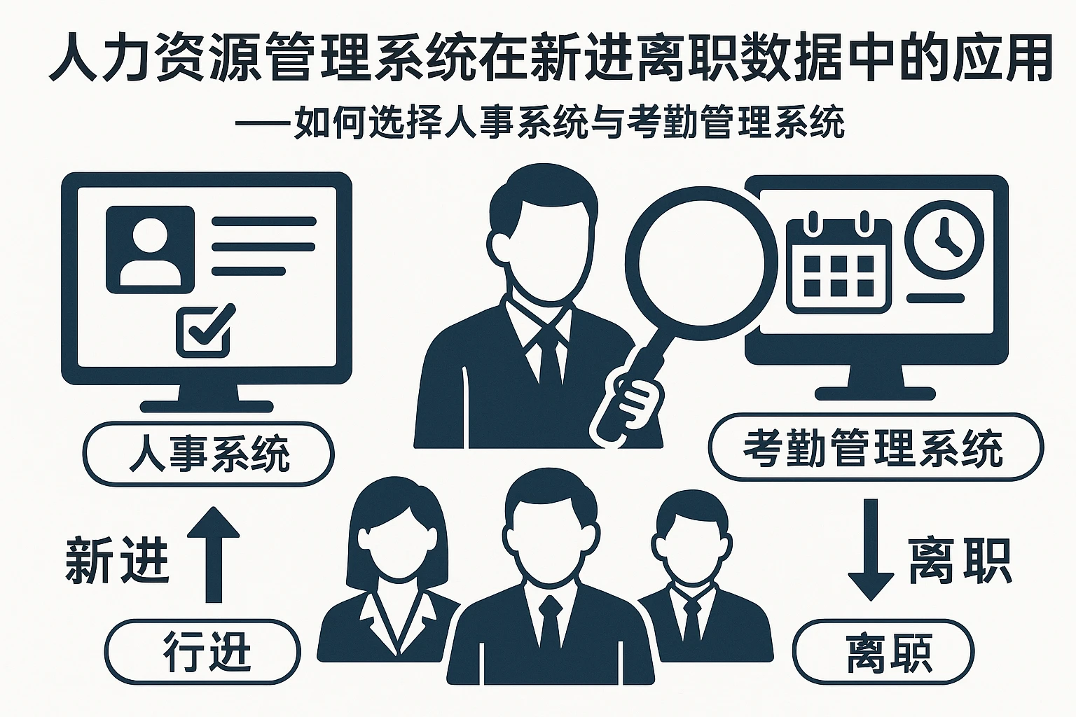 人力资源管理系统在新进离职数据中的应用与考察——如何选择人事系统与考勤管理系统