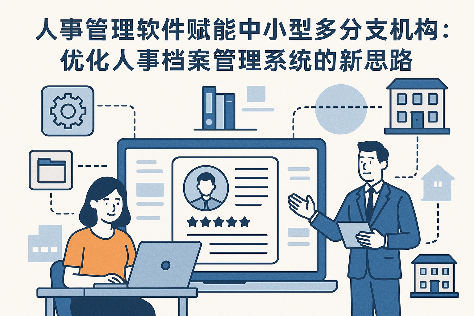 人事管理软件赋能中小型多分支机构：优化人事档案管理系统的新思路