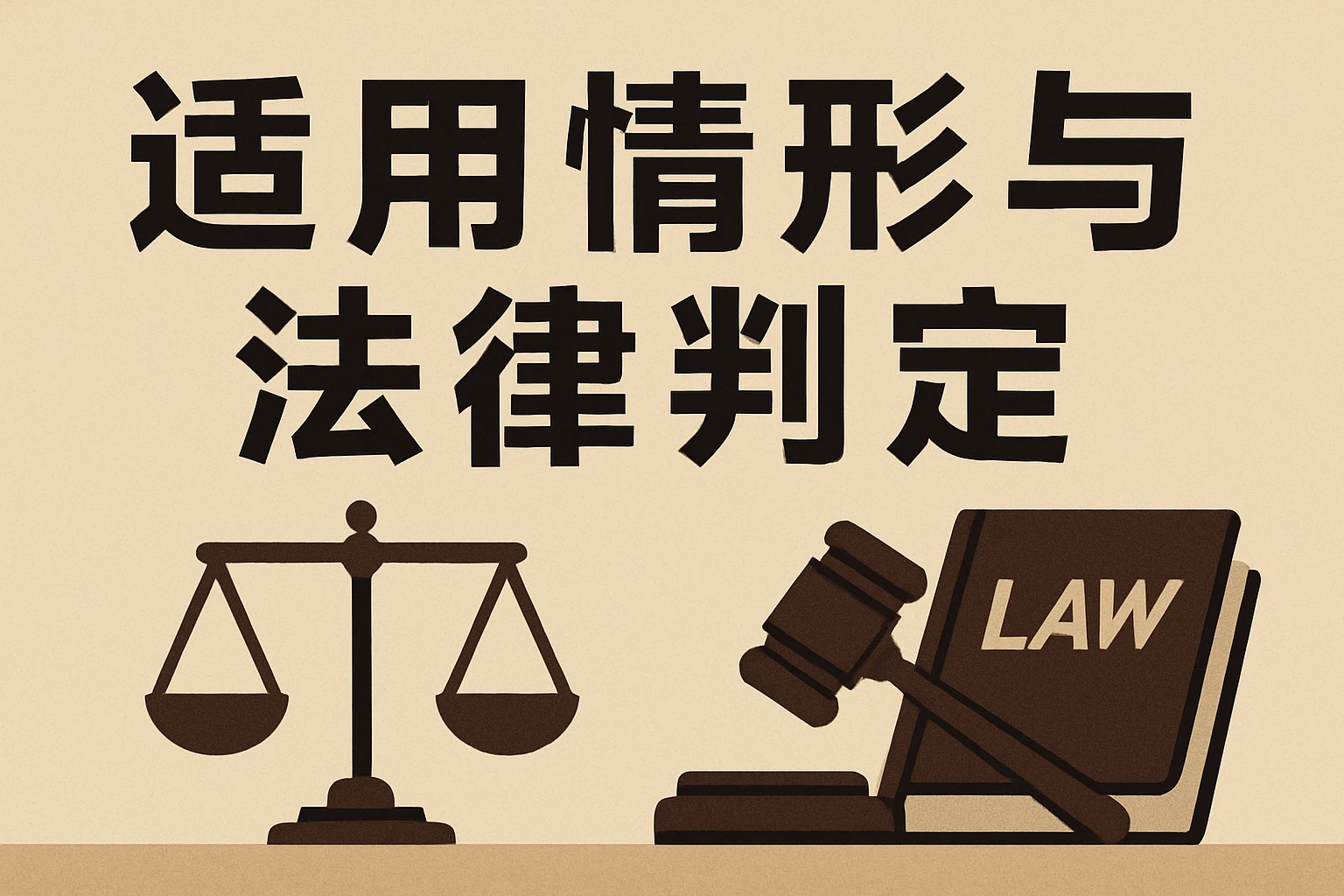 适用情形与法律判定