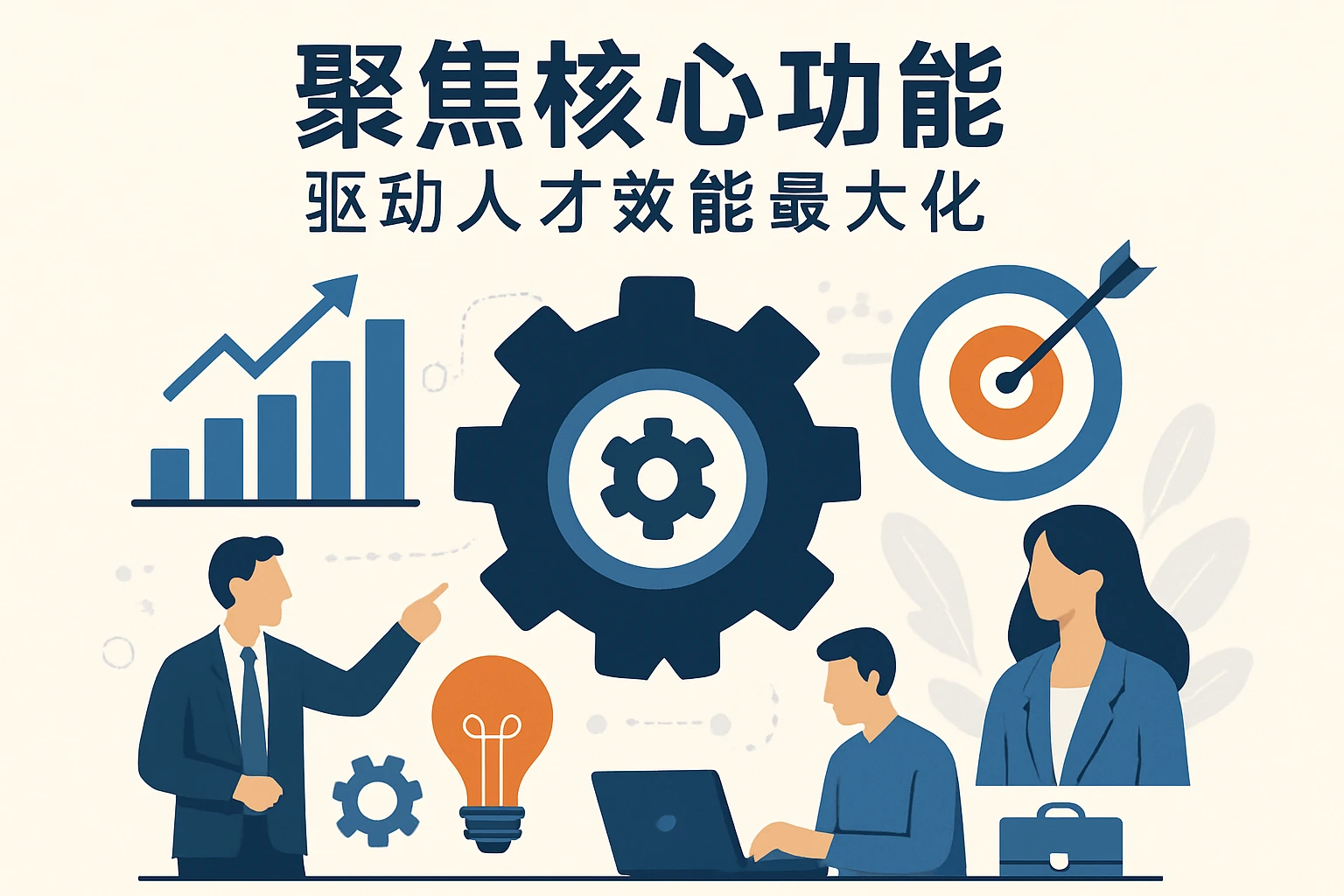 聚焦核心功能，驱动人才效能最大化