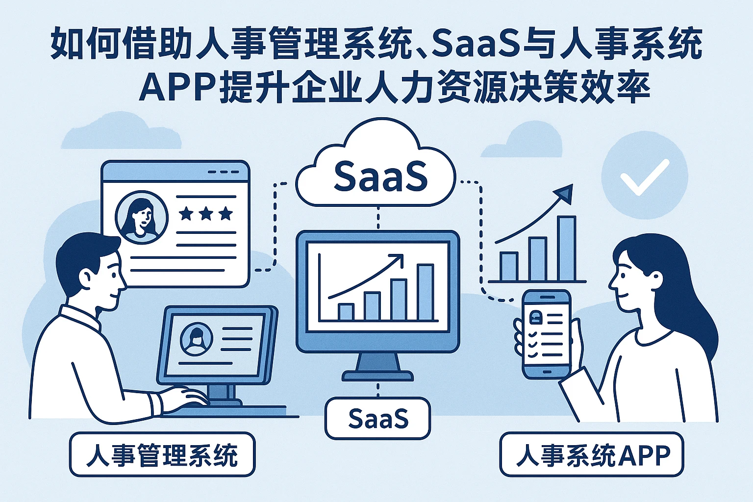如何借助人事管理系统、SaaS与人事系统APP提升企业人力资源决策效率