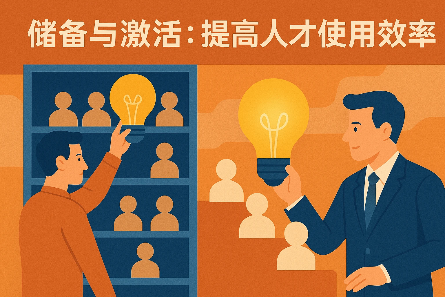 储备与激活：提高人才使用效率