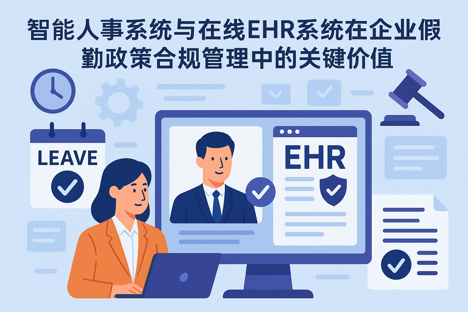 智能人事系统与在线EHR系统在企业假勤政策合规管理中的关键价值