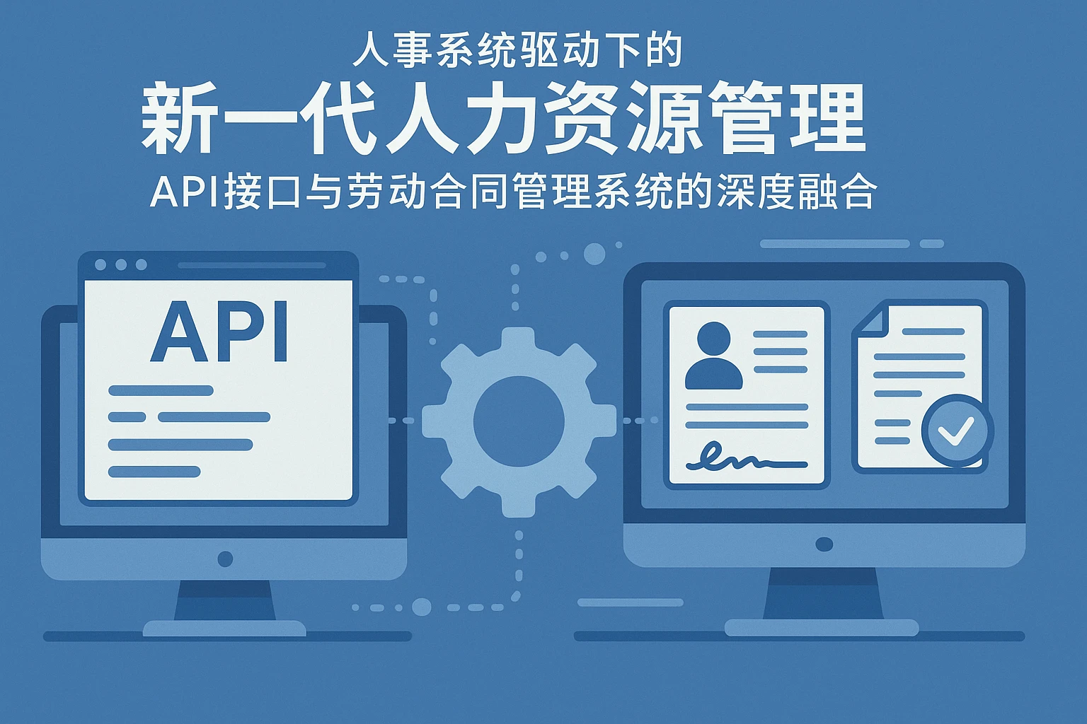 人事系统驱动下的新一代人力资源管理：API接口与劳动合同管理系统的深度融合