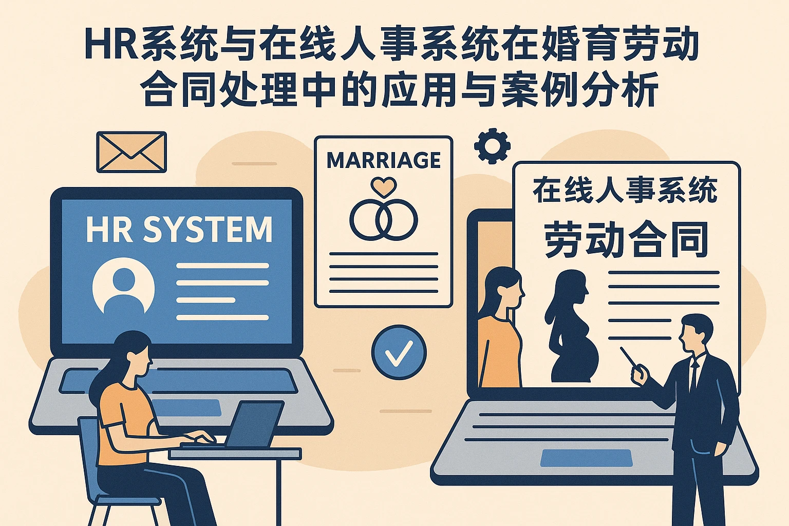HR系统与在线人事系统在婚育劳动合同处理中的应用与案例分析