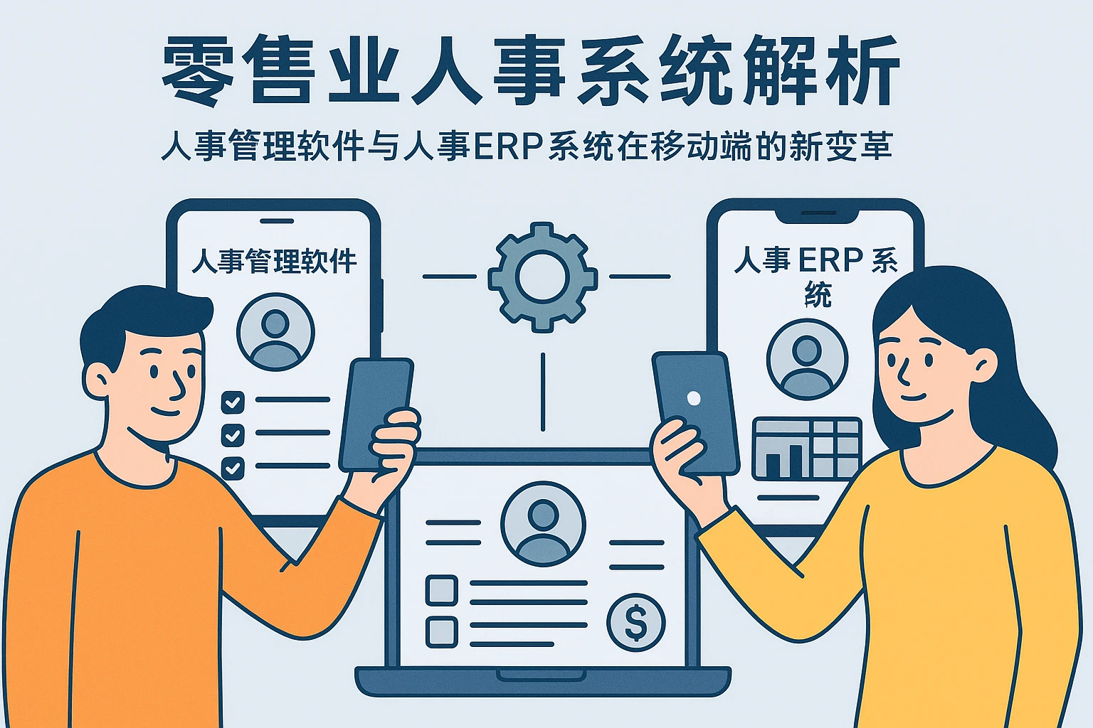 零售业人事系统解析：人事管理软件与人事ERP系统在移动端的新变革