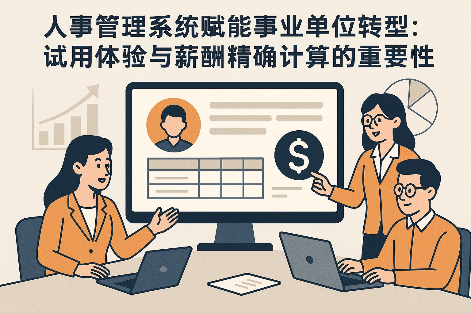 人事管理系统赋能事业单位转型：试用体验与薪酬精确计算的重要性