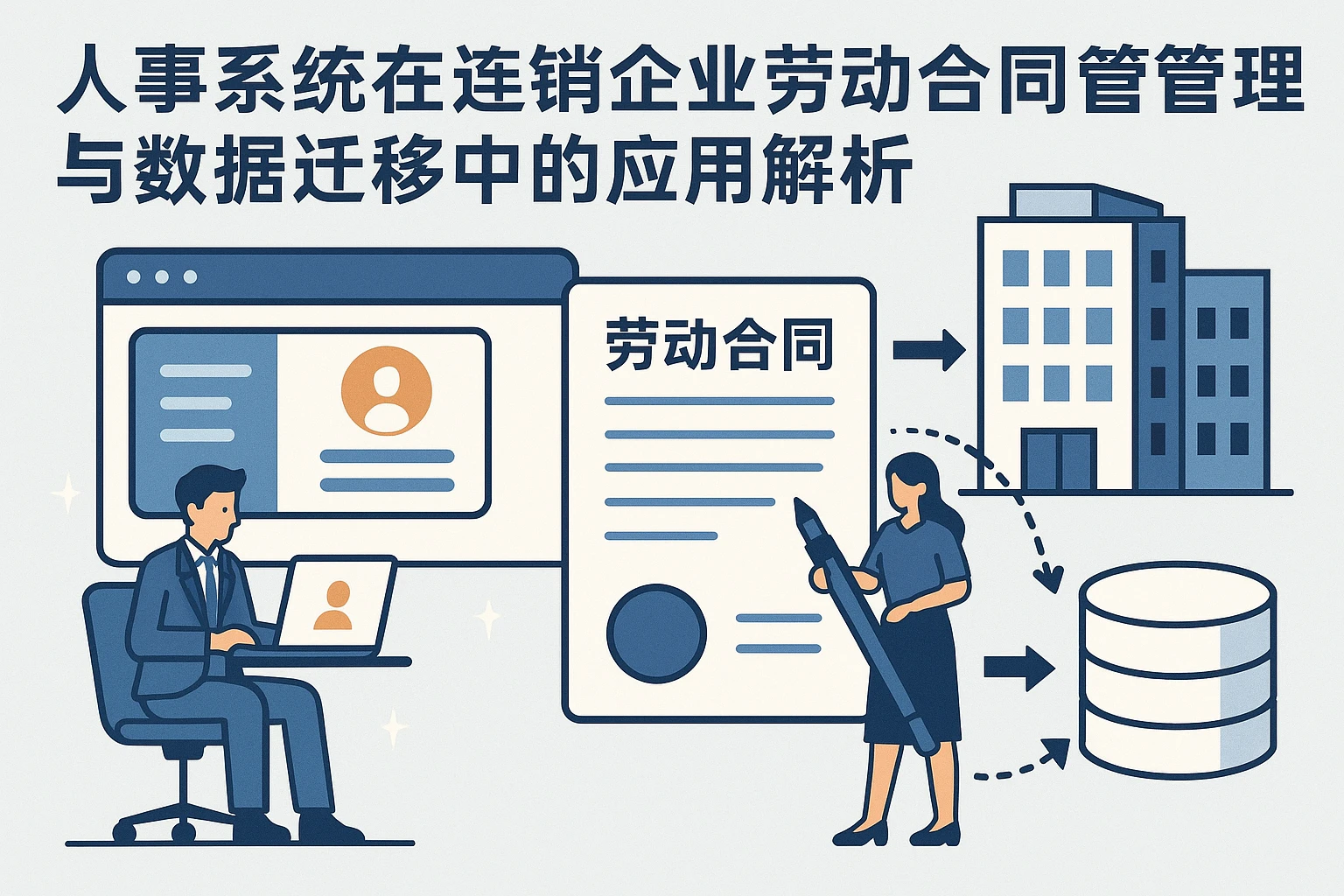 人事系统在连锁企业劳动合同管理与数据迁移中的应用解析