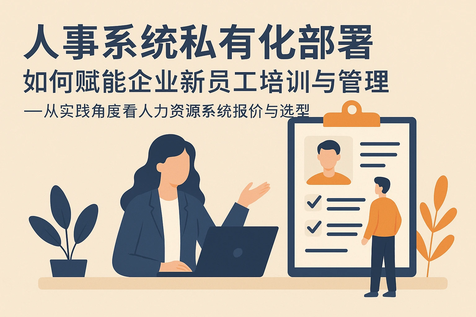 人事系统私有化部署如何赋能企业新员工培训与管理——从实践角度看人力资源系统报价与选型