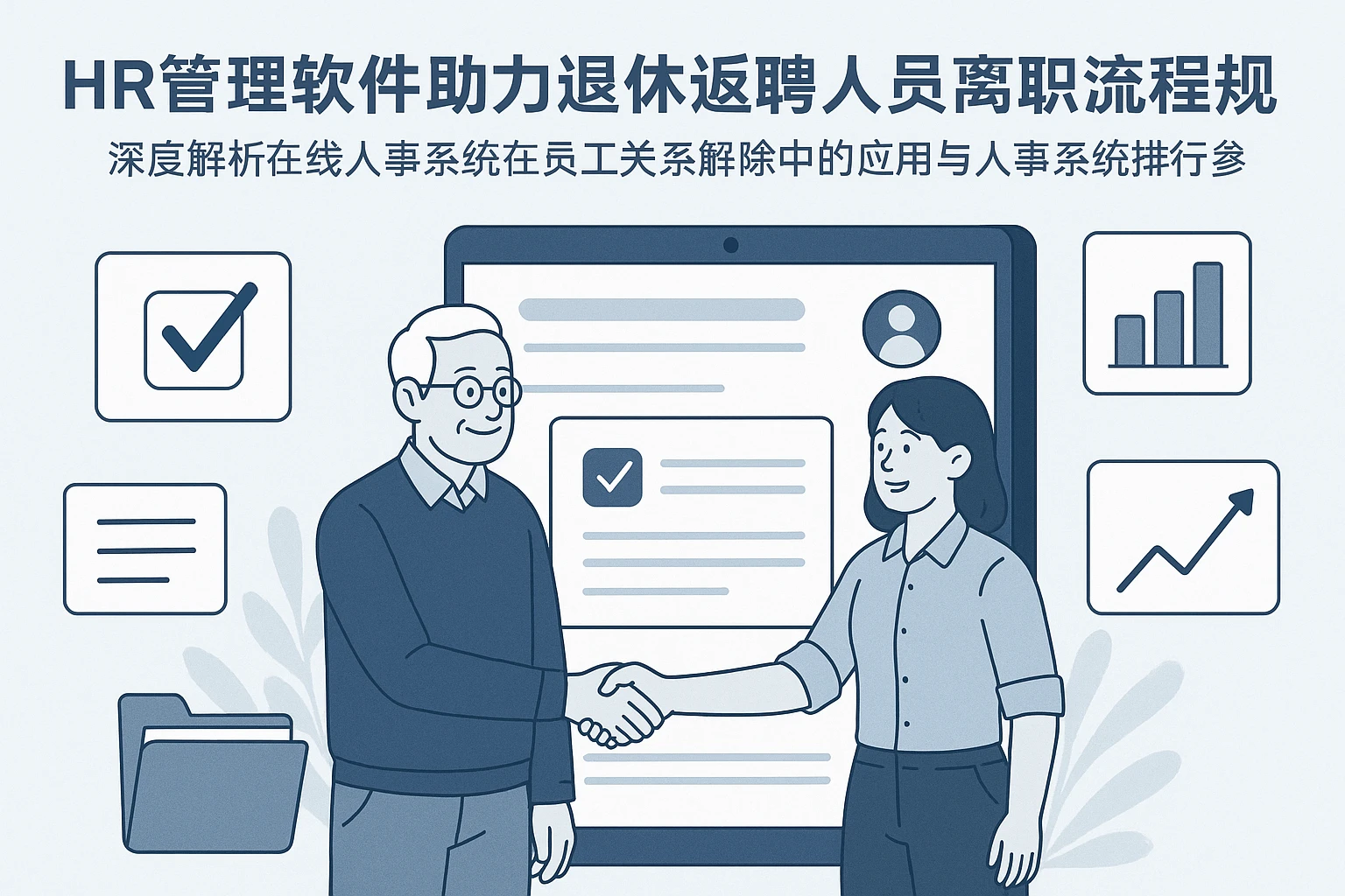 HR管理软件助力退休返聘人员离职流程规范化——深度解析在线人事系统在员工关系解除中的应用与人事系统排行榜参考