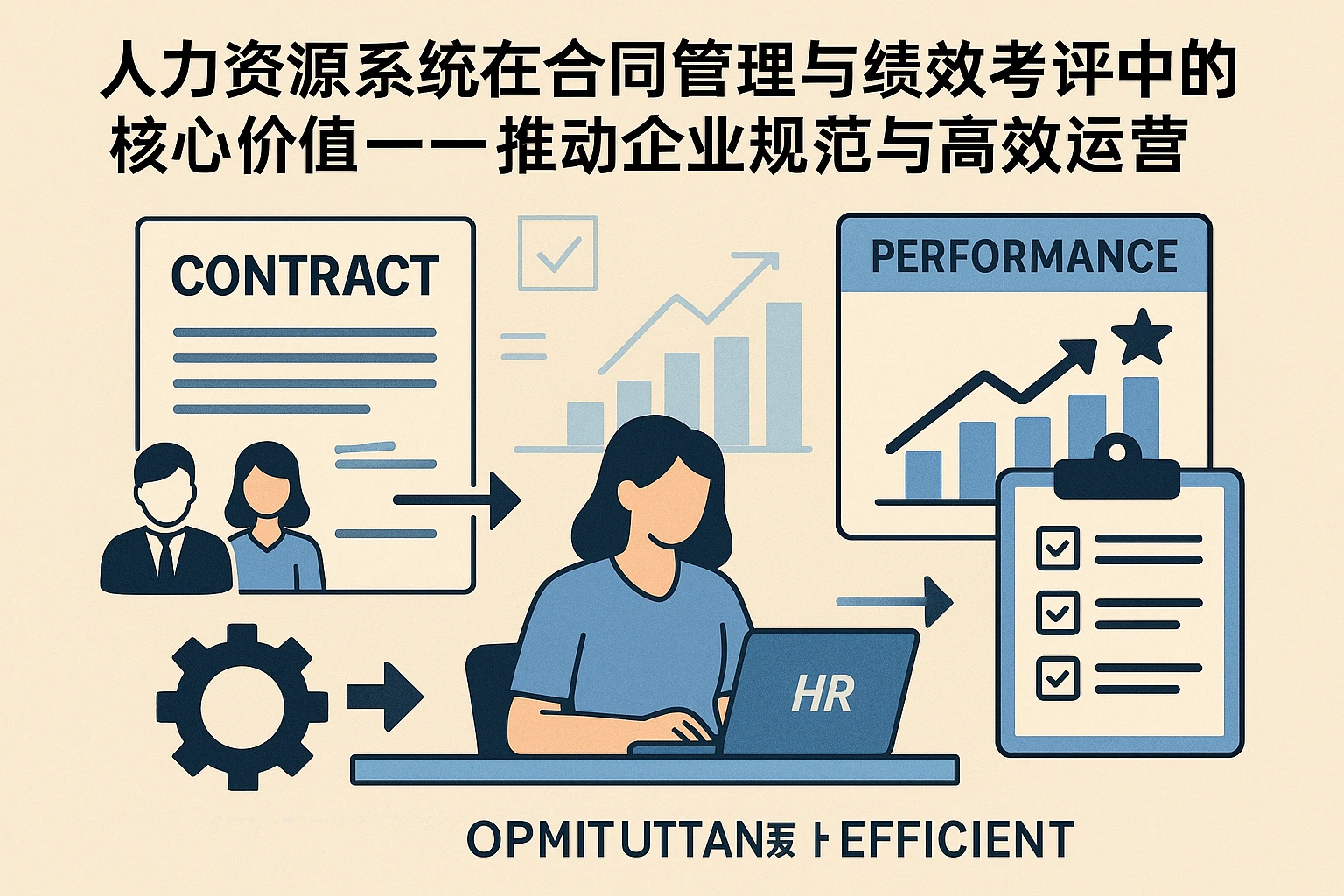 人力资源系统在合同管理与绩效考评中的核心价值——推动企业规范与高效运营