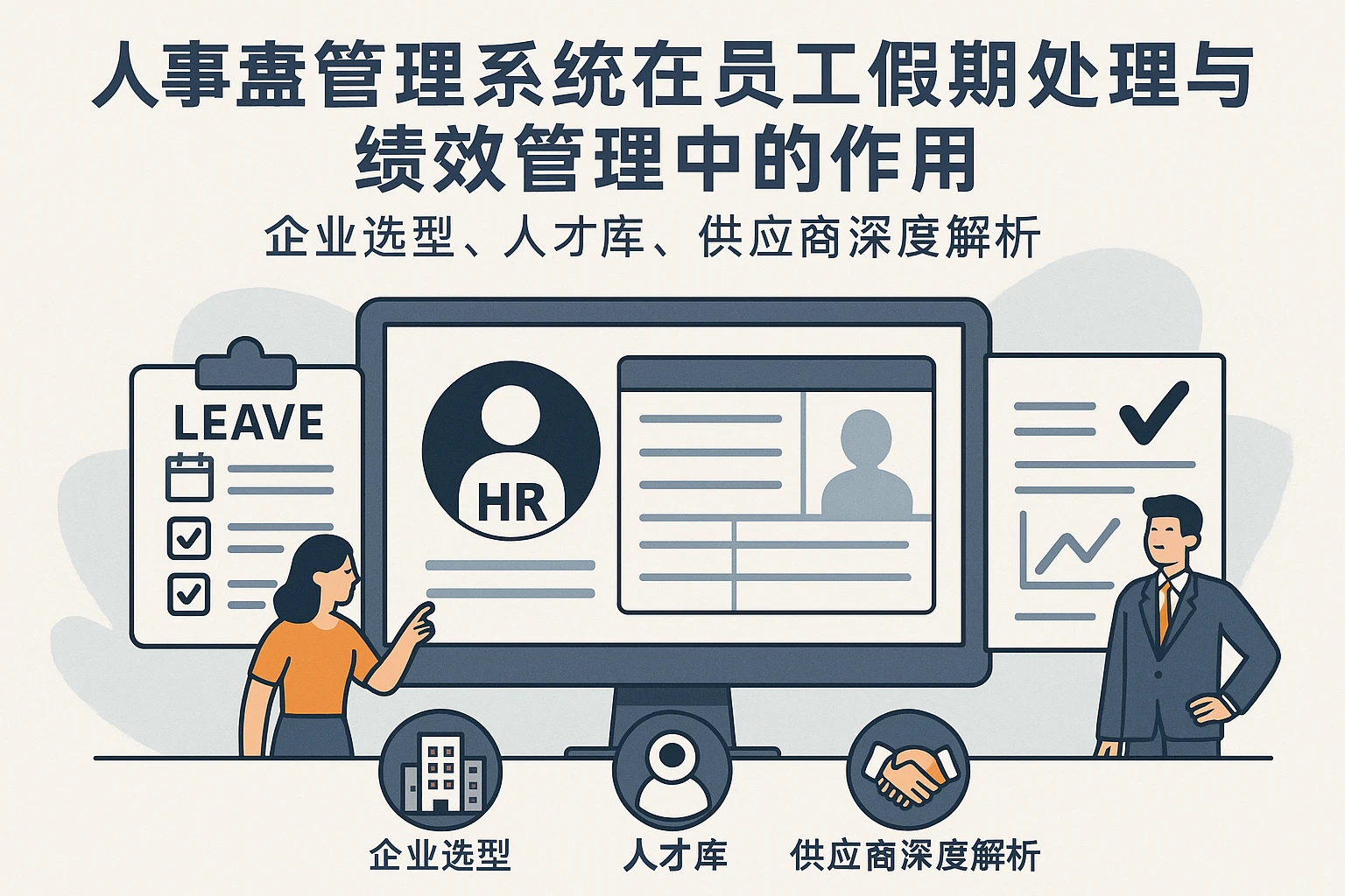 人事管理系统在员工假期处理与绩效管理中的作用——企业选型、人才库、供应商深度解析