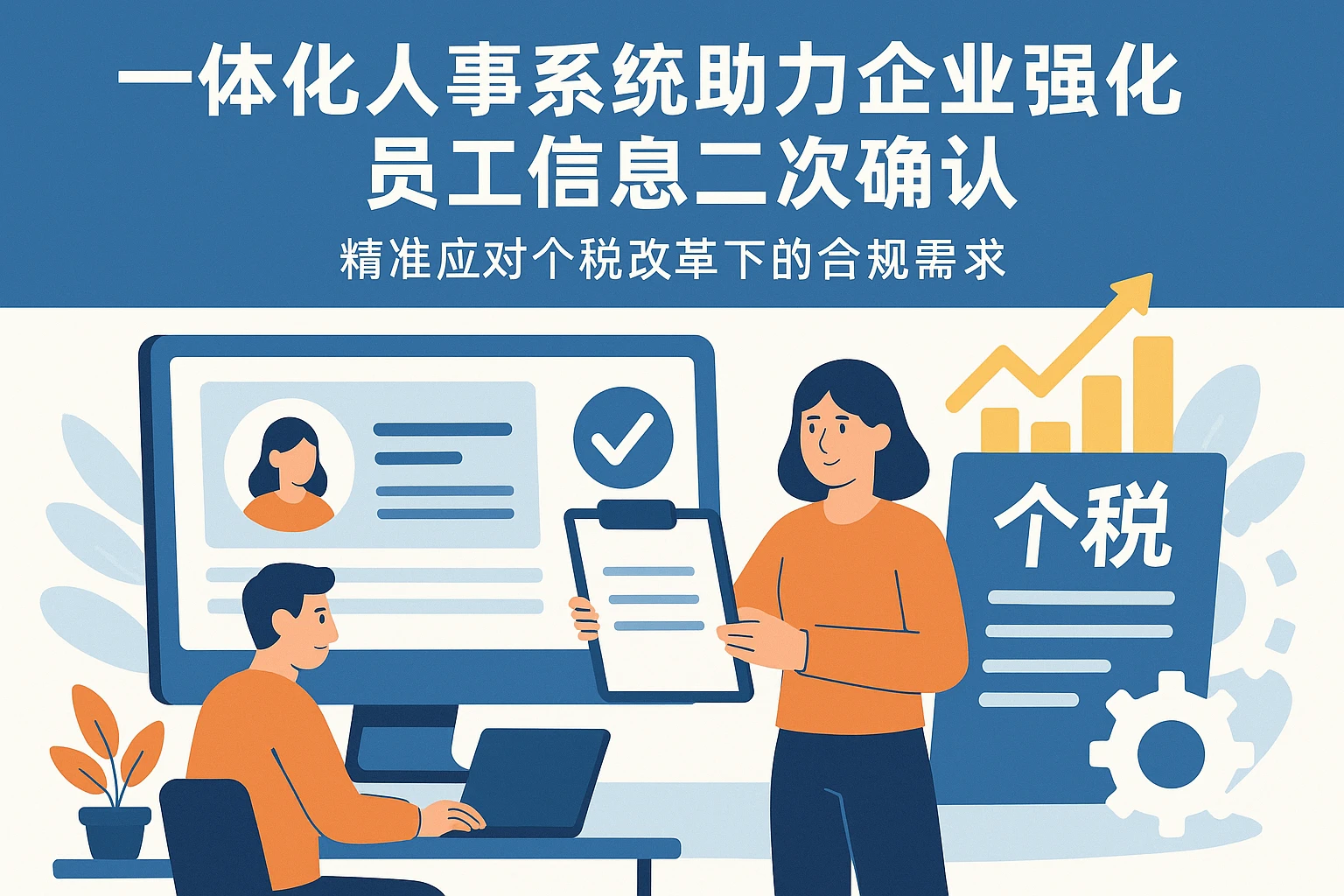 一体化人事系统助力企业强化员工信息二次确认——精准应对个税改革下的合规需求
