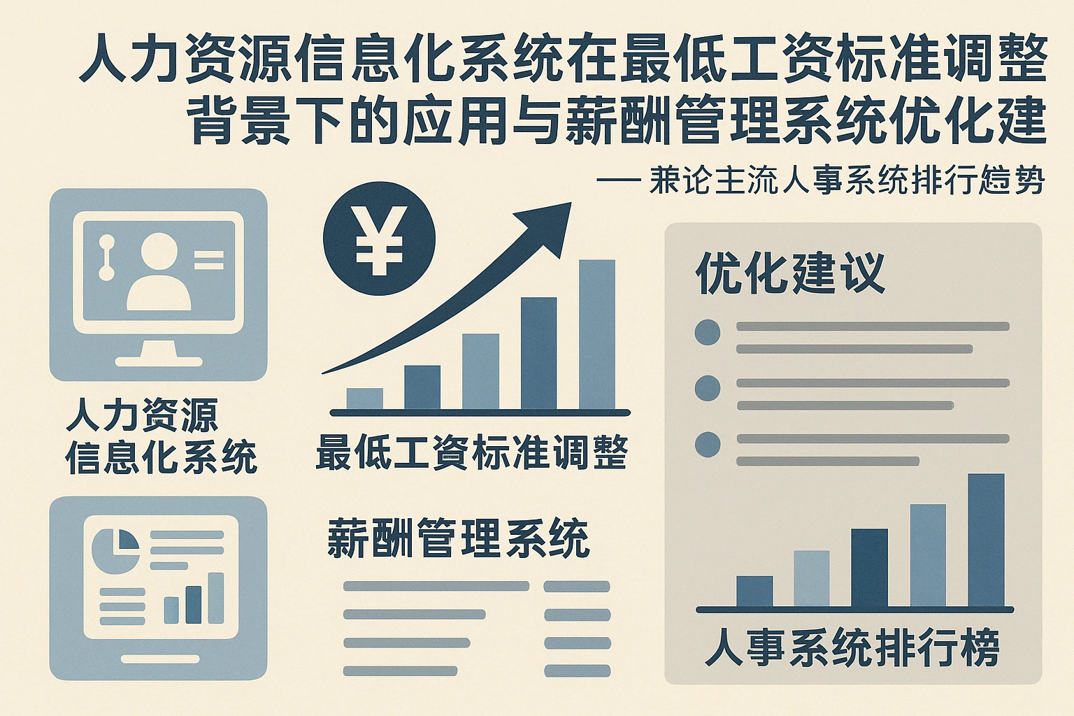 人力资源信息化系统在最低工资标准调整背景下的应用与薪酬管理系统优化建议——兼论主流人事系统排行榜趋势