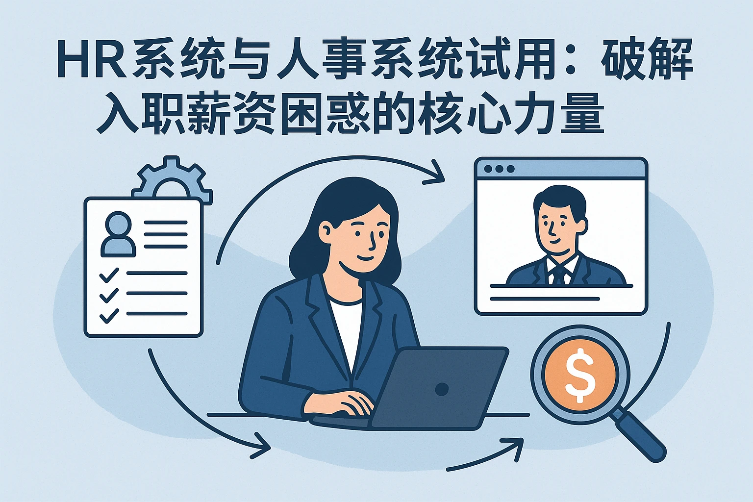 HR系统与人事系统试用：破解入职薪资困惑的核心力量