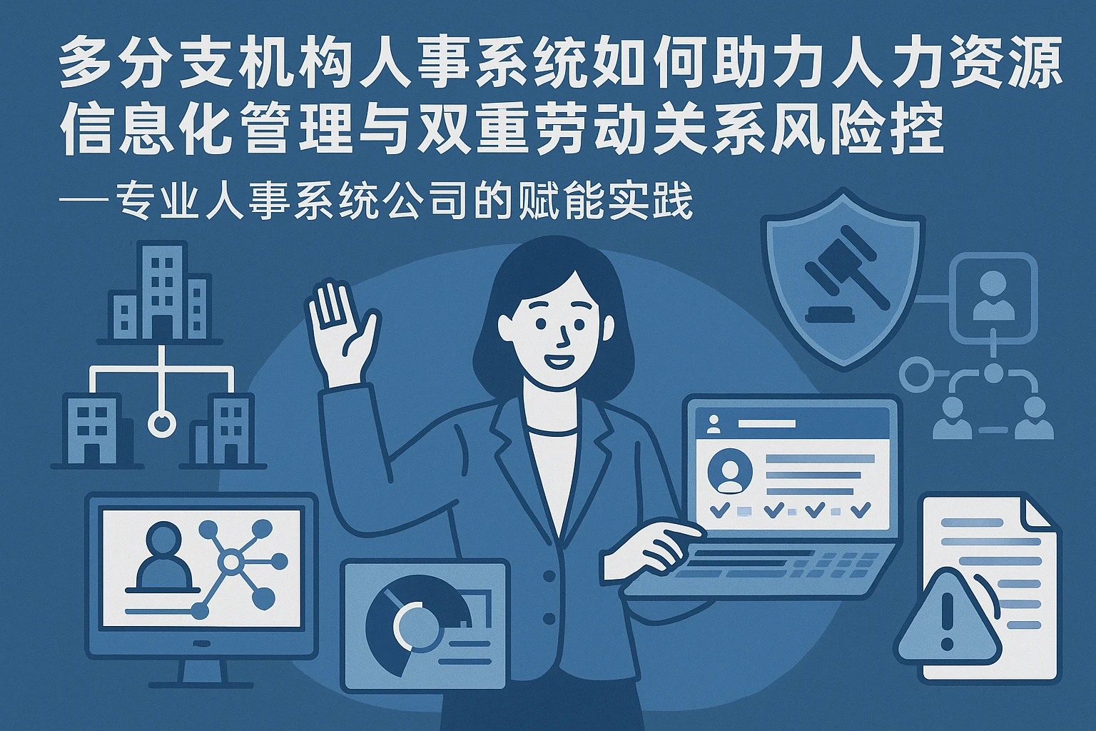 多分支机构人事系统如何助力人力资源信息化管理与双重劳动关系风险防控——专业人事系统公司的赋能实践