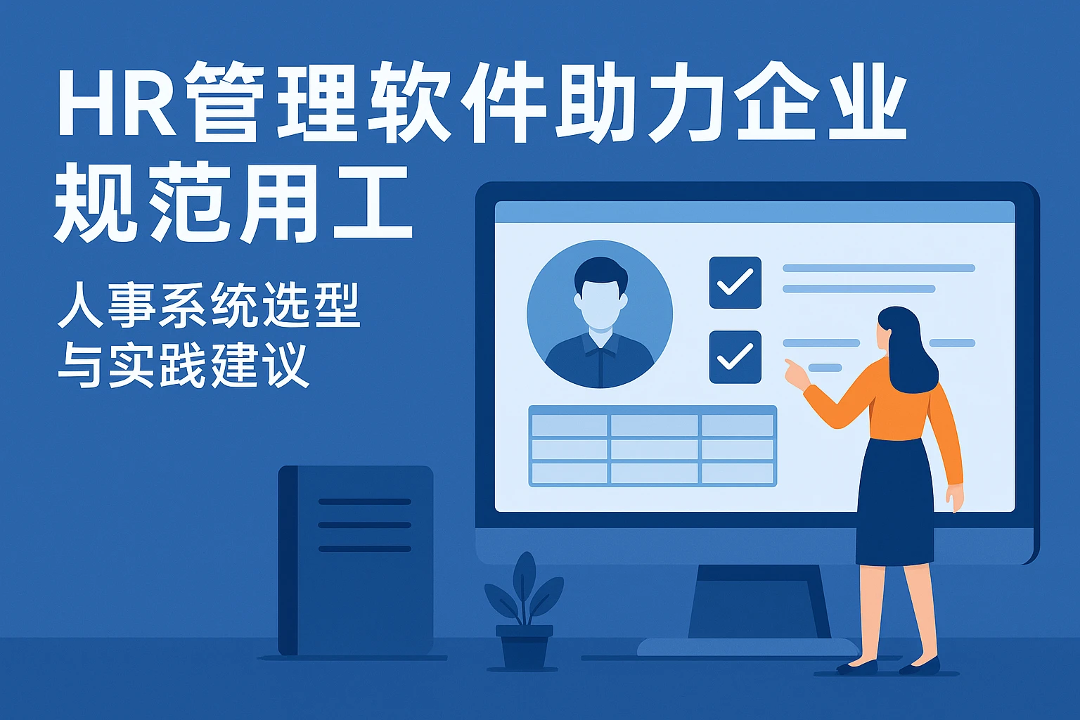 HR管理软件助力企业规范用工——人事系统选型与实践建议