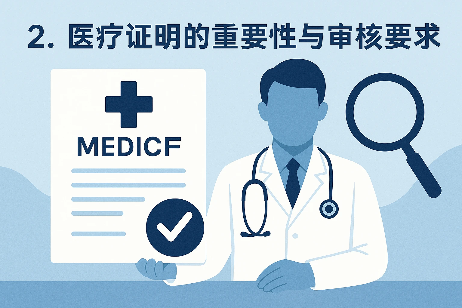 2. 医疗证明的重要性与审核要求