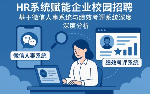 HR系统赋能企业校园招聘：基于微信人事系统与绩效考评系统的深度分析