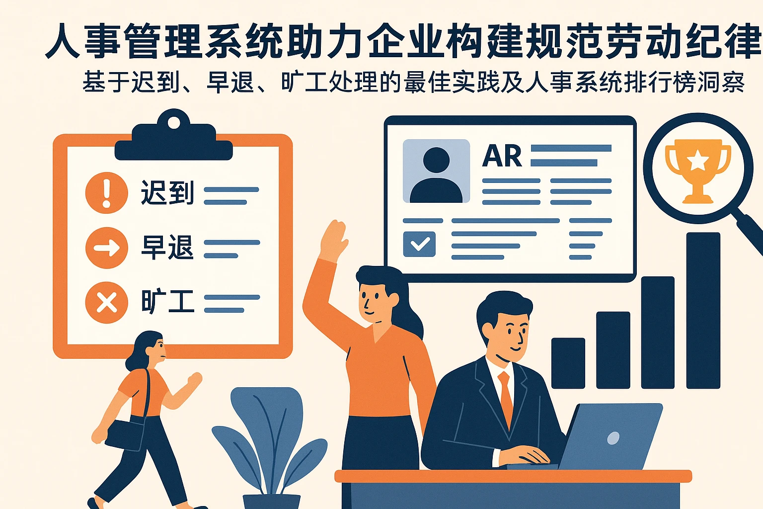 人事管理系统助力企业构建规范劳动纪律——基于迟到、早退、旷工处理的最佳实践及人事系统排行榜洞察