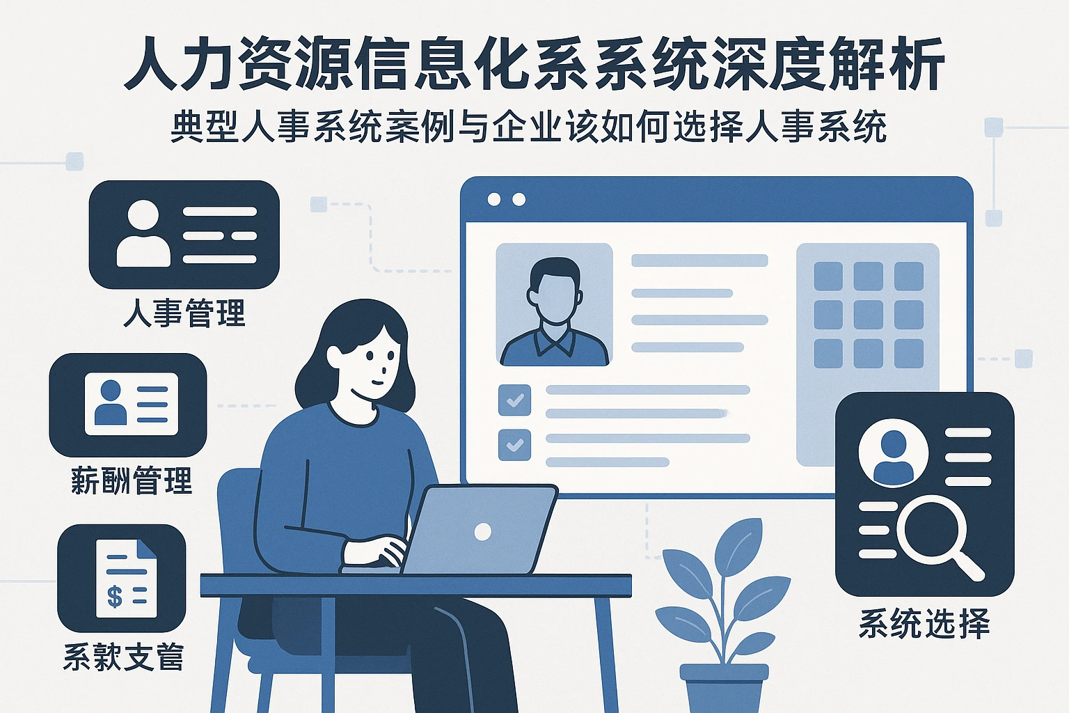 人力资源信息化系统深度解析：典型人事系统案例与企业该如何选择人事系统