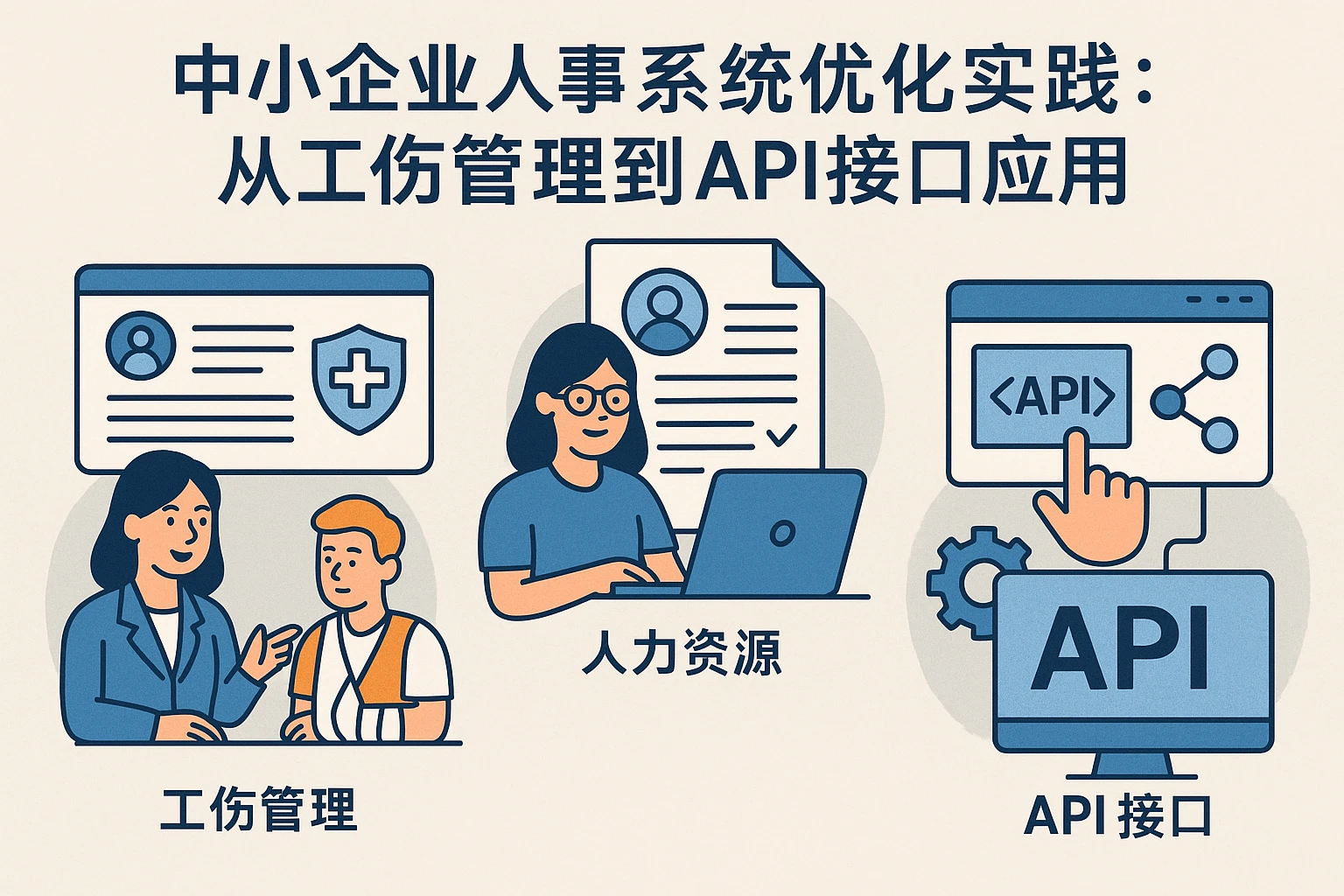 中小企业人事系统优化实践：从工伤管理到API接口应用