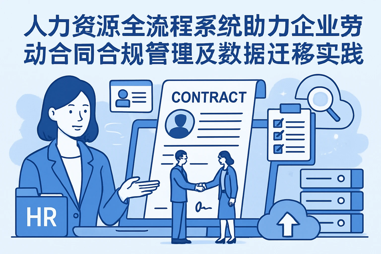 人力资源全流程系统助力企业劳动合同合规管理及数据迁移实践