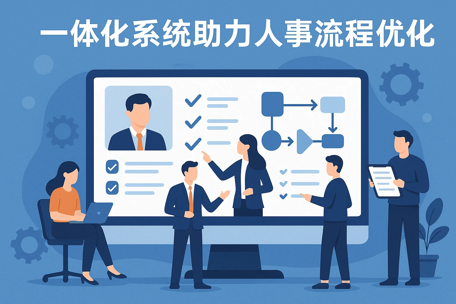 一体化系统助力人事流程优化
