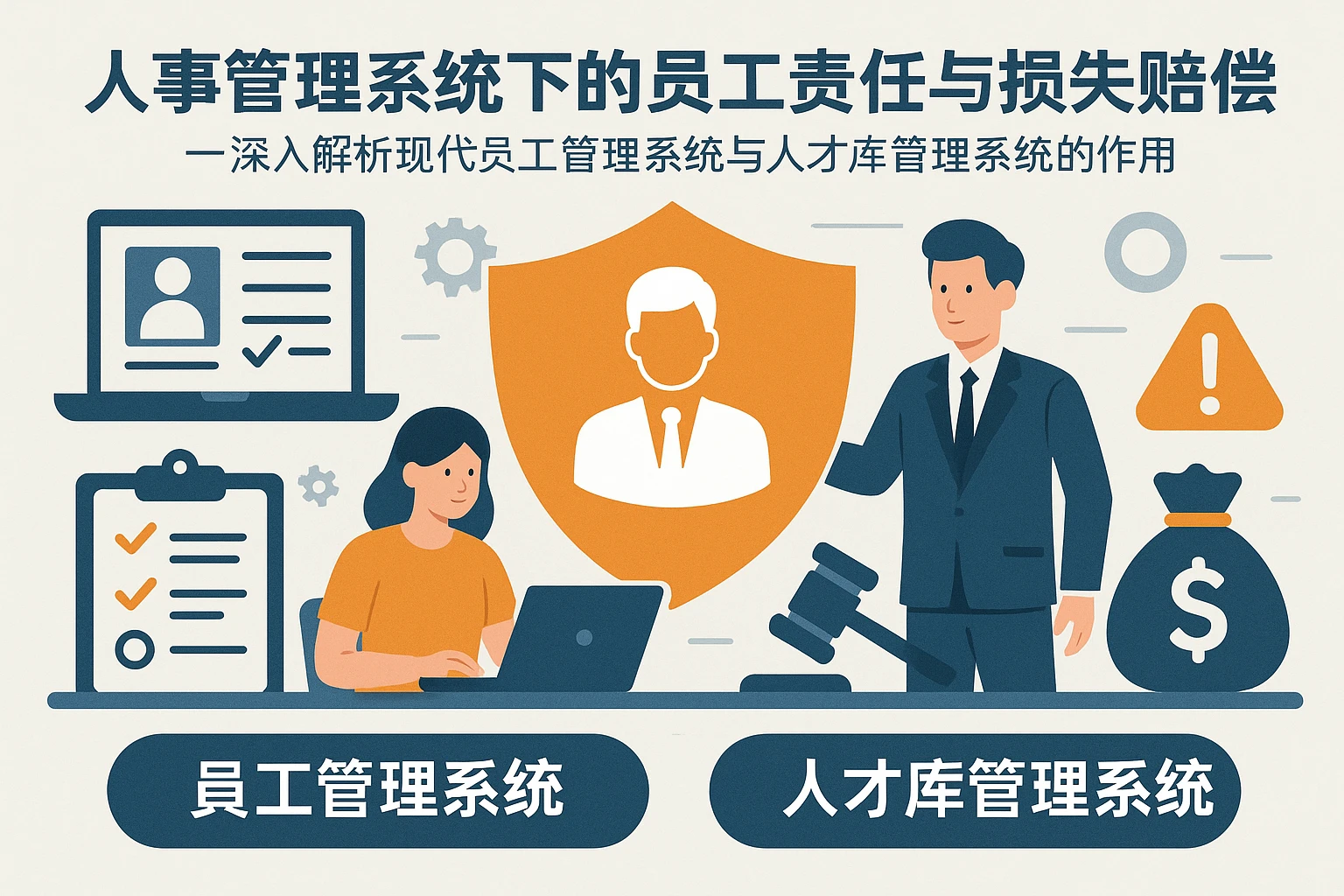 人事管理系统下的员工责任与损失赔偿管控——深入解析现代员工管理系统与人才库管理系统的作用