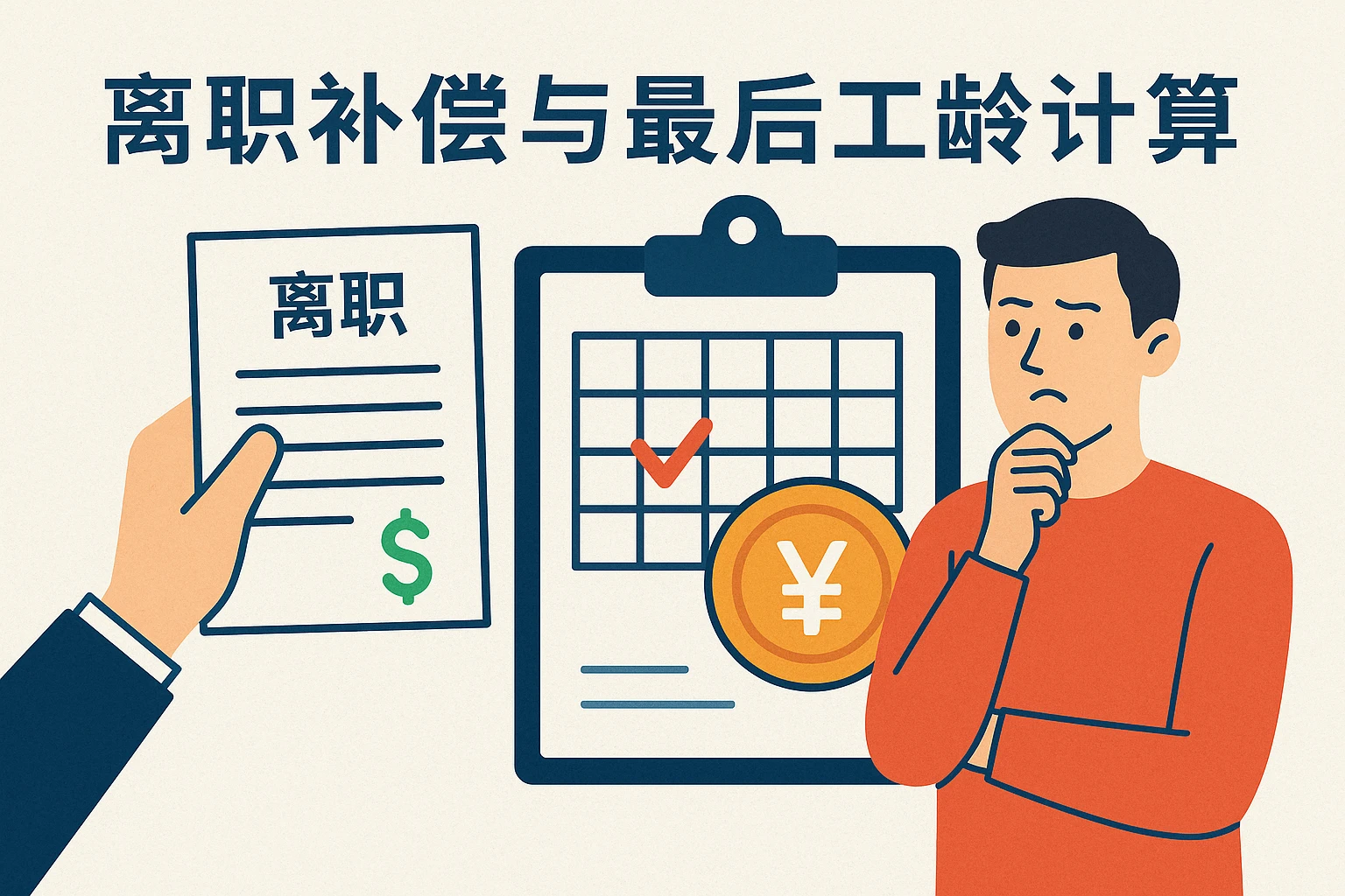 离职补偿与最后工龄计算