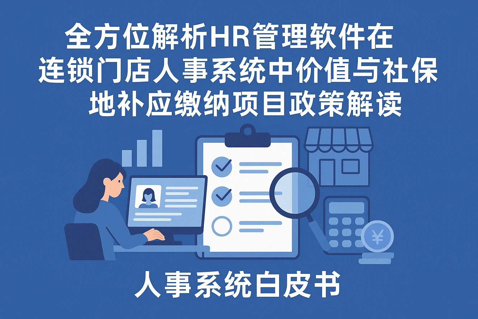 全方位解析HR管理软件在连锁门店人事系统中的价值与社保地补应缴纳项目政策解读 | 人事系统白皮书