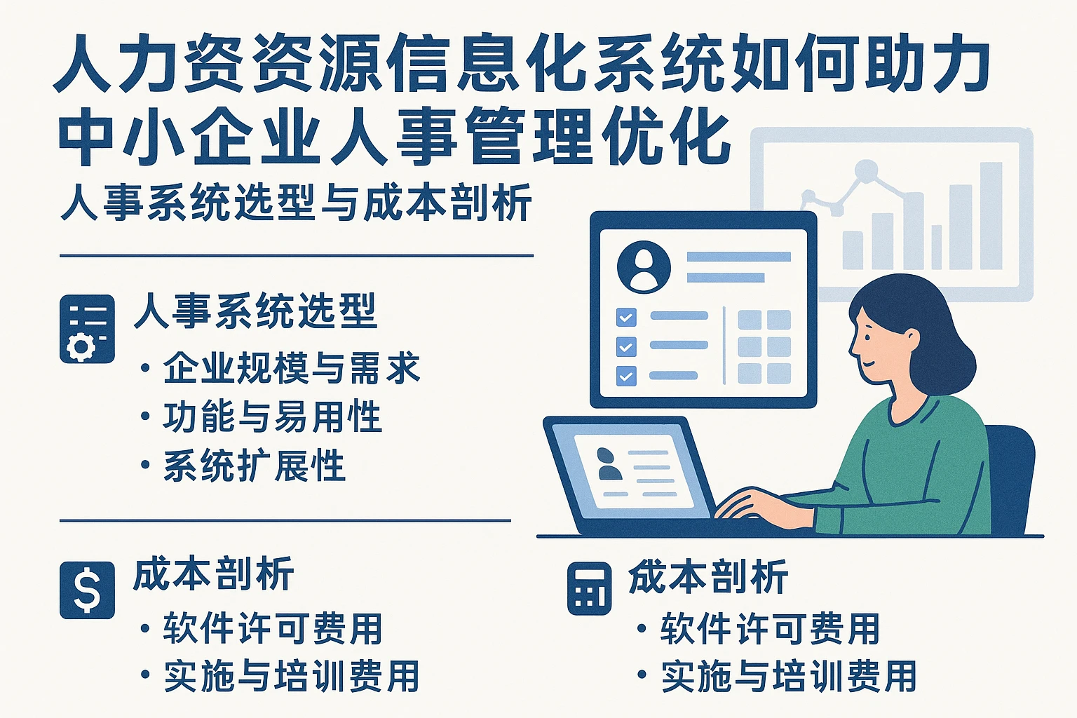 人力资源信息化系统如何助力中小企业人事管理优化——人事系统选型与成本剖析