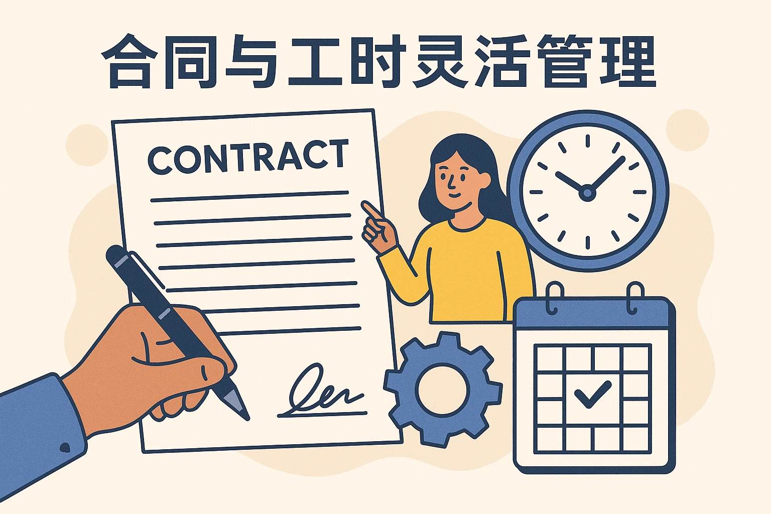 合同与工时灵活管理