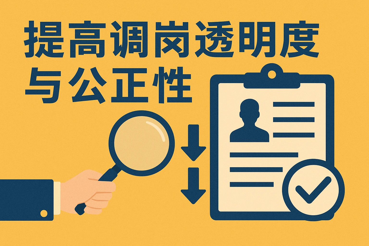 提高调岗透明度与公正性