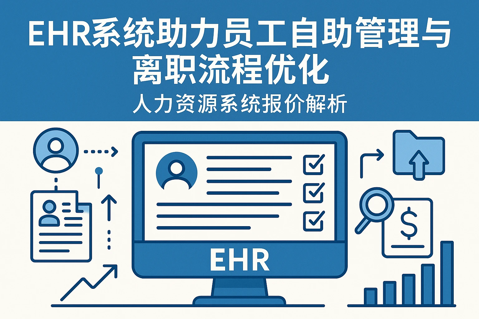 EHR系统助力员工自助管理与离职流程优化——人力资源系统报价解析