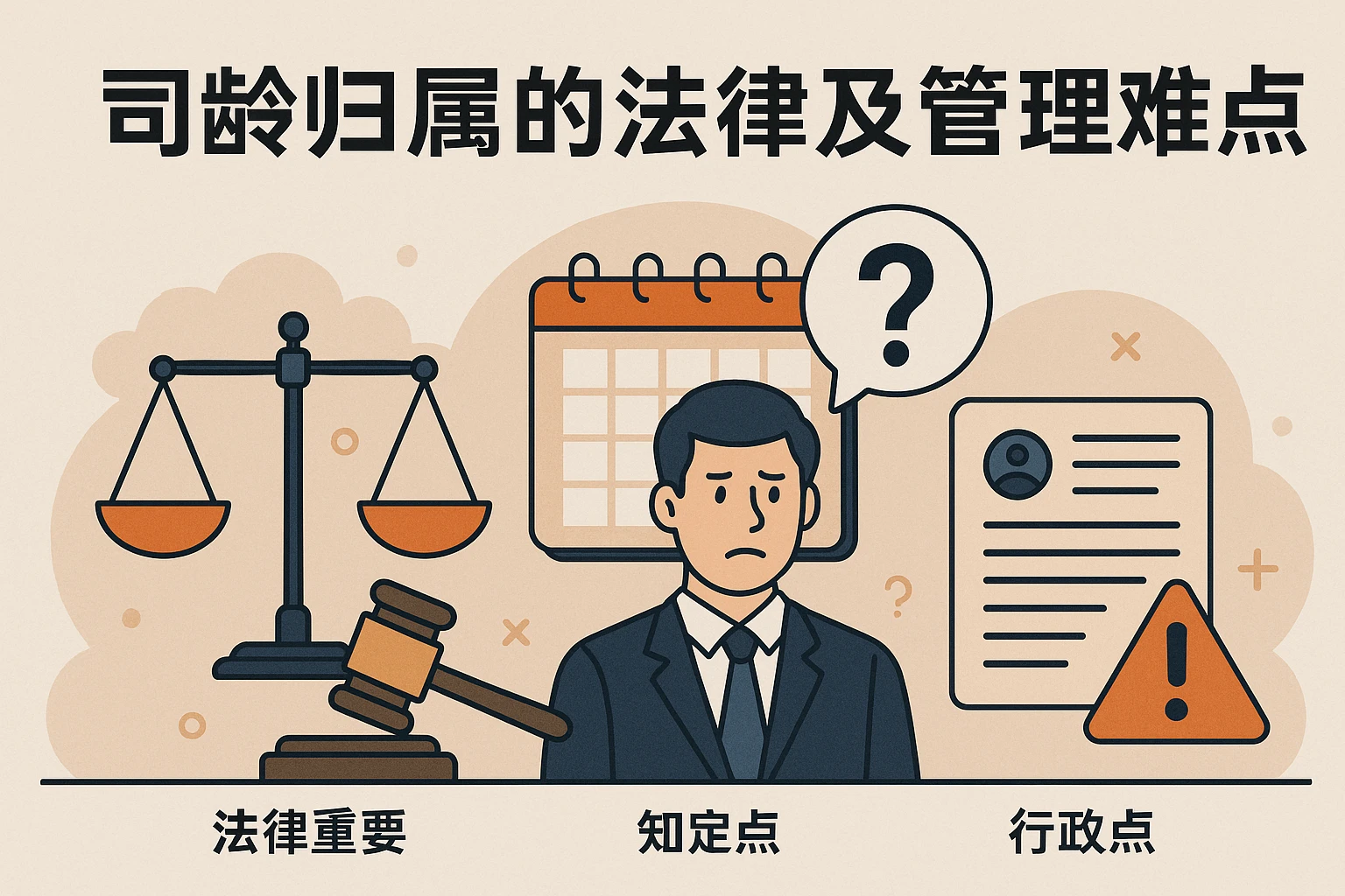 司龄归属的法律及管理难点