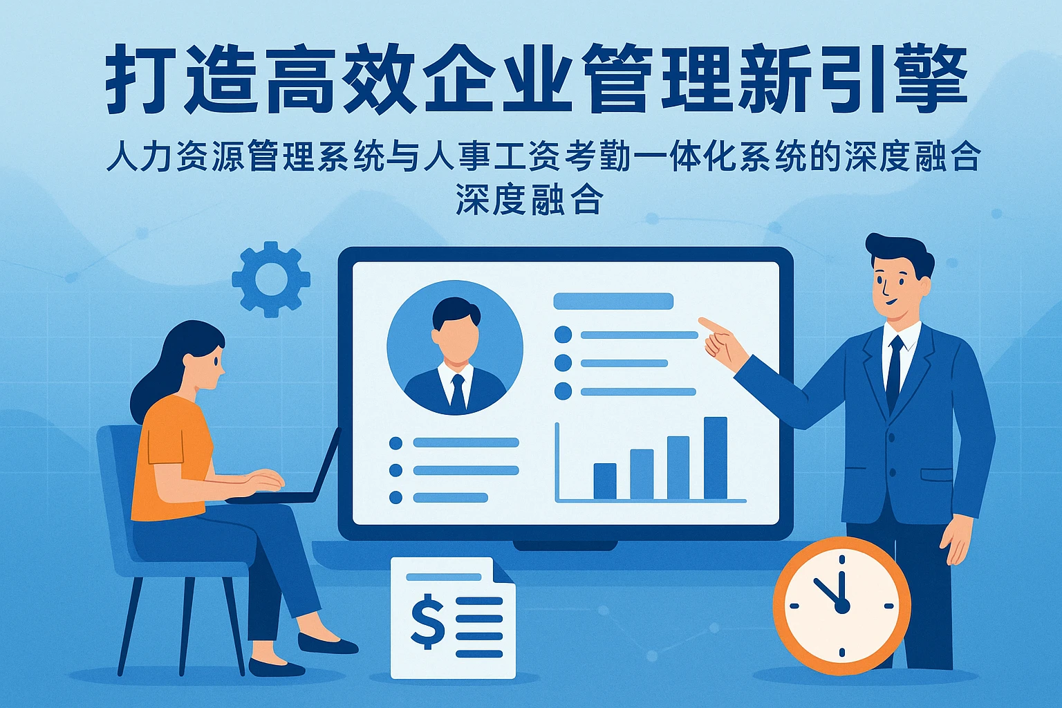 打造高效企业管理新引擎：人力资源管理系统与人事工资考勤一体化系统的深度融合实践