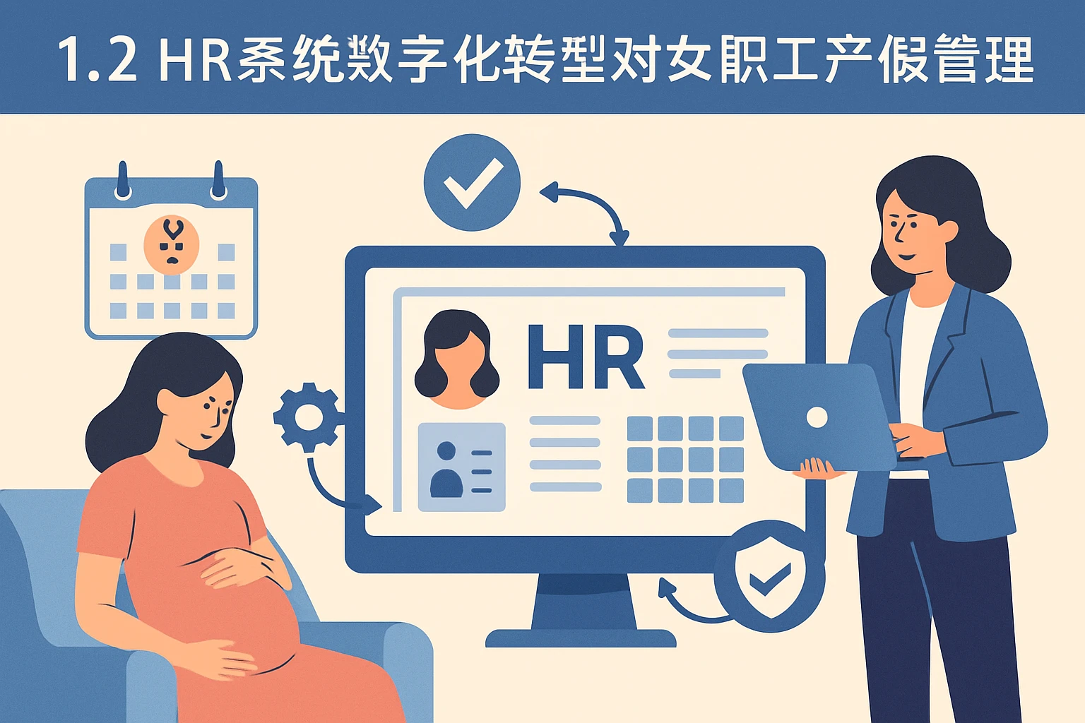 1.2 HR系统数字化转型对女职工产假管理的意义