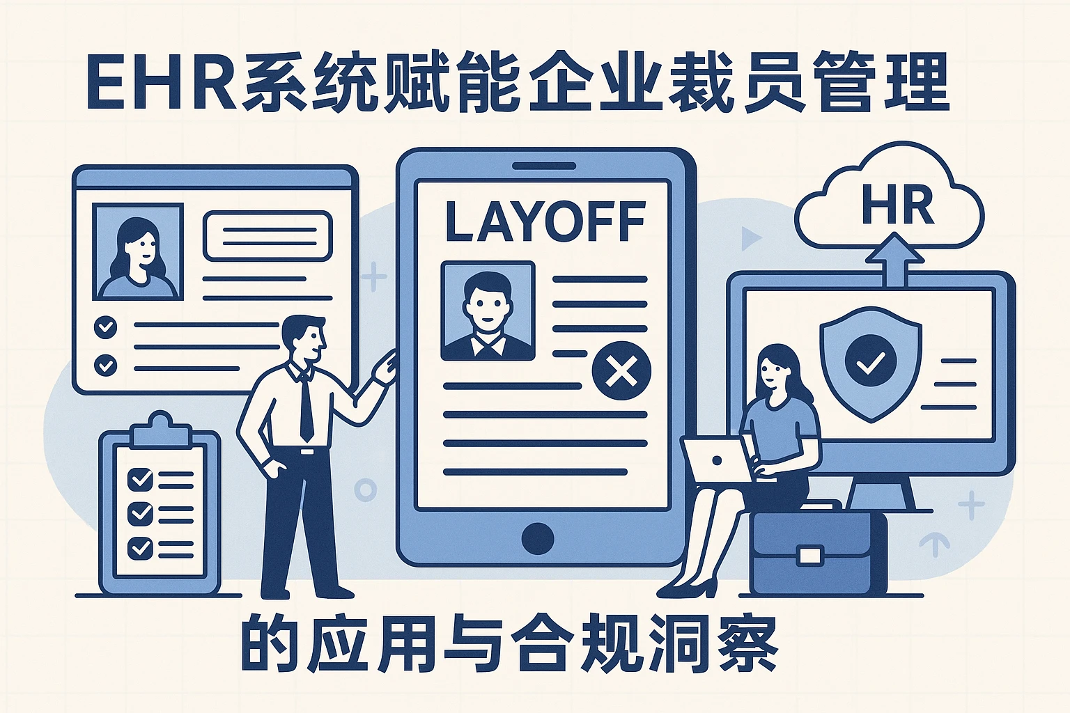 EHR系统赋能企业裁员管理：人事OA一体化系统与云端HR系统的应用与合规洞察