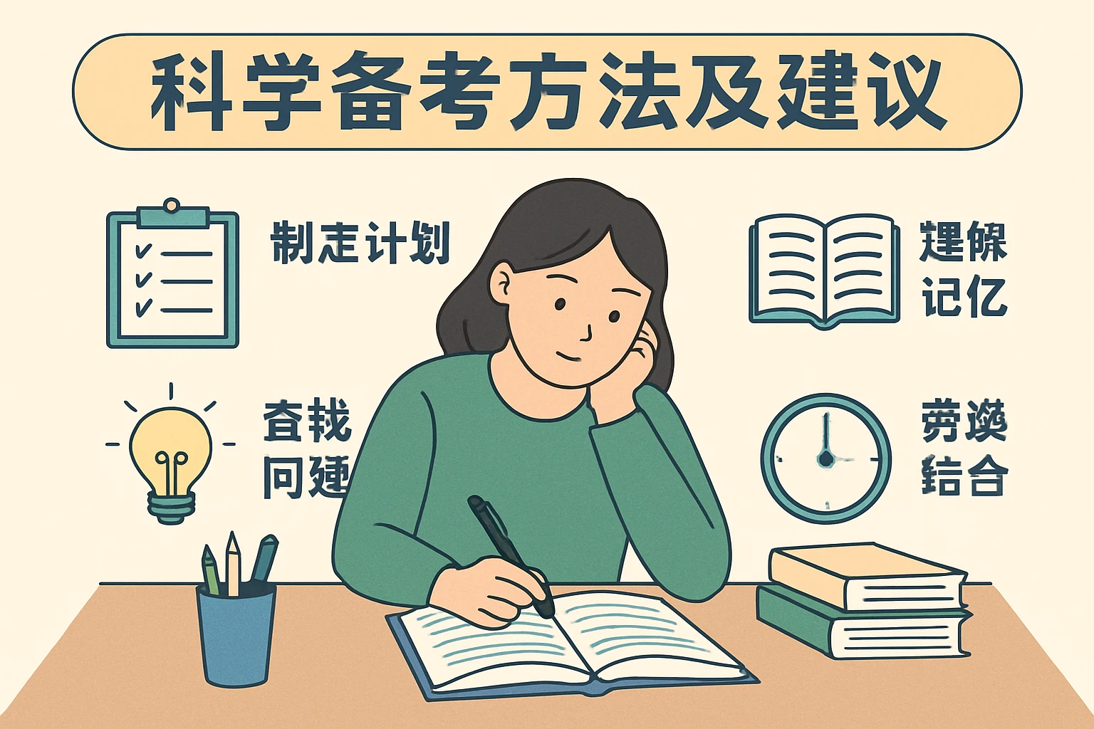 科学备考方法及建议