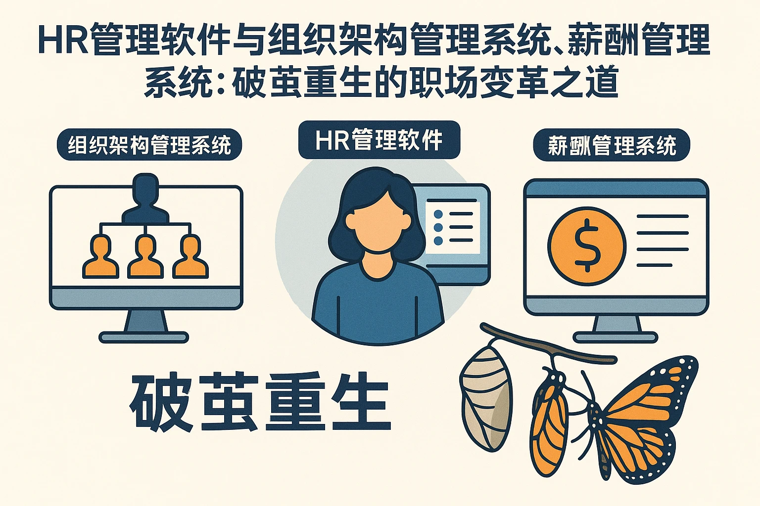 HR管理软件与组织架构管理系统、薪酬管理系统：破茧重生的职场变革之道
