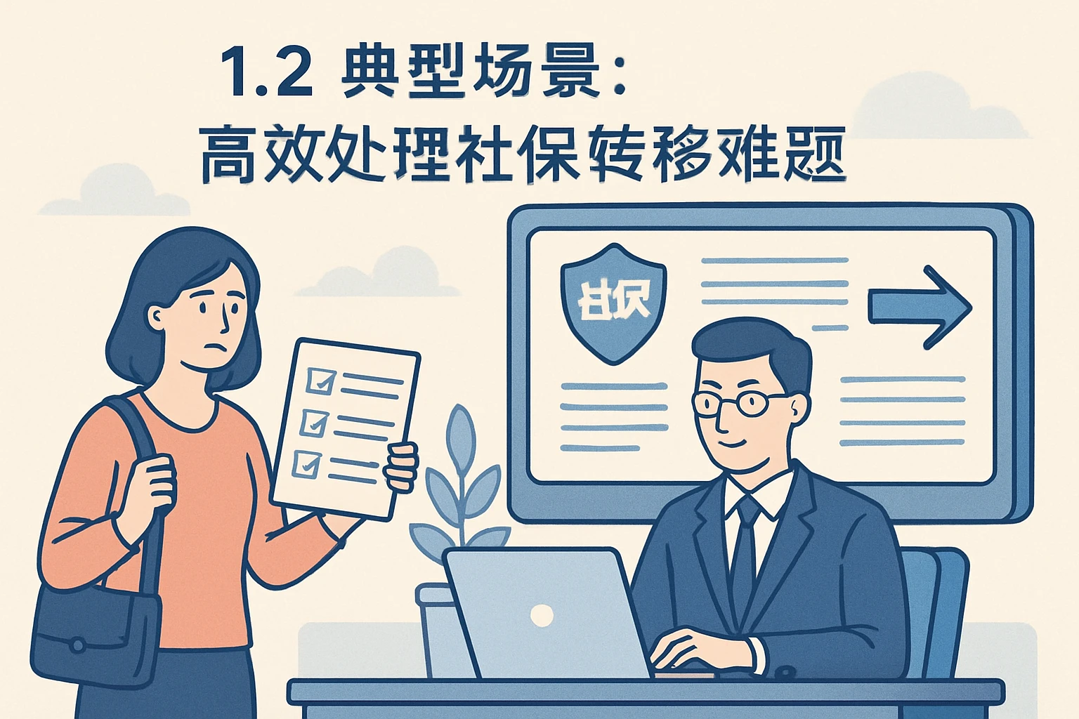1.2 典型场景：高效处理社保转移难题